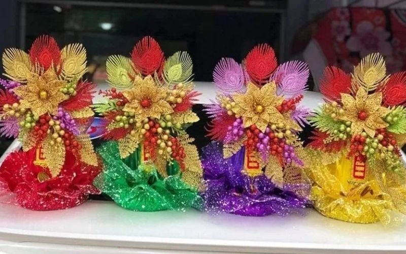 Oản Tài Lộc là biểu tượng của sinh sôi và tài vận khi dâng lễ 